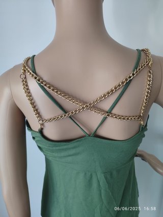 Top Divina verde