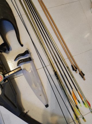 Arco e frecce completo