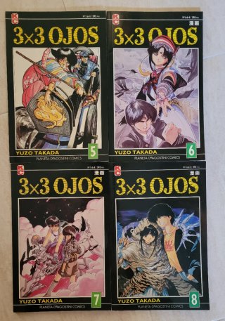 Manga 3x3 ojos