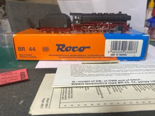 Roco N BR 44 carbon locomotora vapor