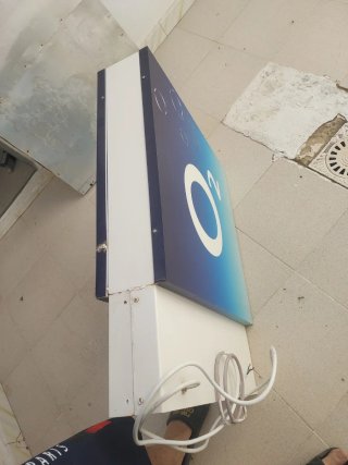 Rótulo luminoso O2