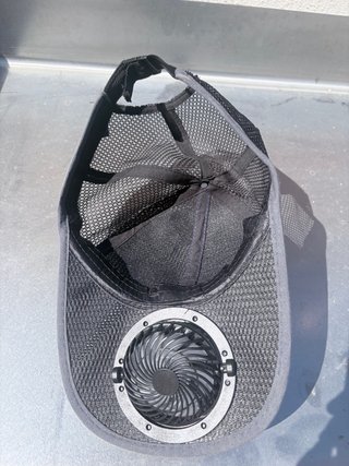 Gorra Solar con Ventilador