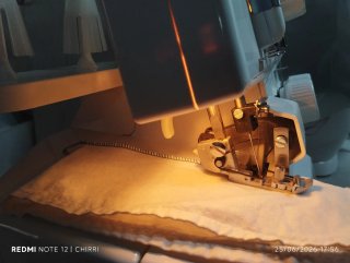 Remalladora Overlock Blanca