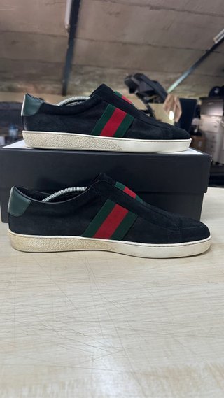 Gucci Brooklin en ante negro, nuevas