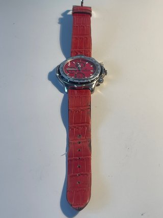 Reloj Calypso Cronógrafo Rojo