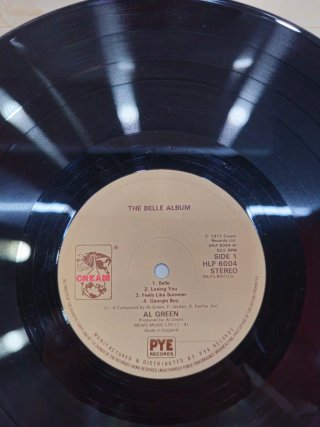 Vinilo Al Green The Belle Album R&B Soul