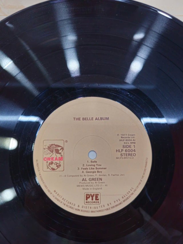 Vinilo Al Green The Belle Album R&B Soul