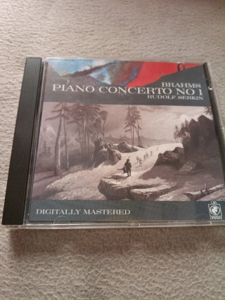 CD Brahms Piano Concerto No 1 Rudolf Serkin