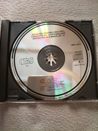 CD Brahms Piano Concerto No 1 Rudolf Serkin
