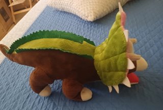 Peluche Dinosauro Triceratopo