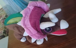 Peluche Dinosauro Triceratopo