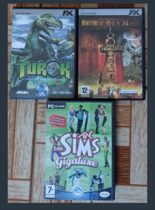 Lote 3 Juegos PC Clásicos