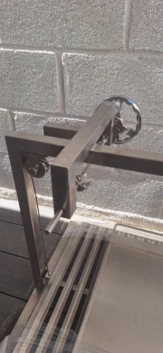 Parrilla Argentina Acero Inoxidable 75cm