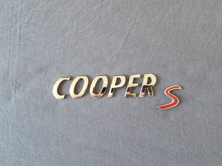 Letras Mini Cooper S