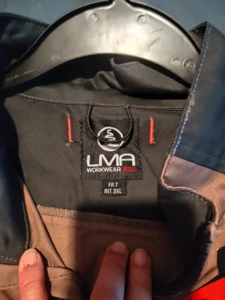 Chaqueta de trabajo Talla 3XL con etiqueta