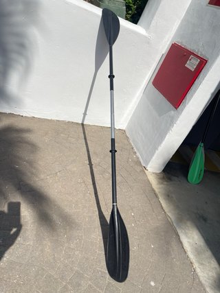 Kayak Scooter para mar con remos y carro