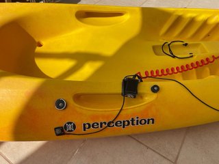 Kayak Scooter para mar con remos y carro