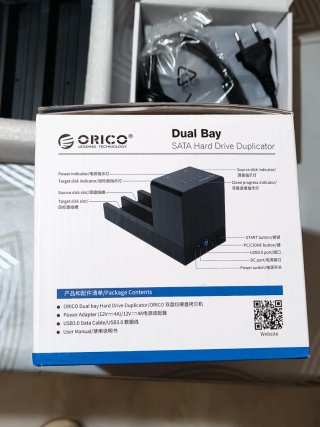 ORICO Estacion de Acoplamiento HDD x2 SATA USB 3.0