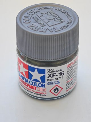 Tamiya XF-16 Flat Aluminum Acrilico