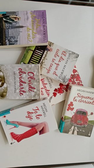 Colección libros Megan Maxwell