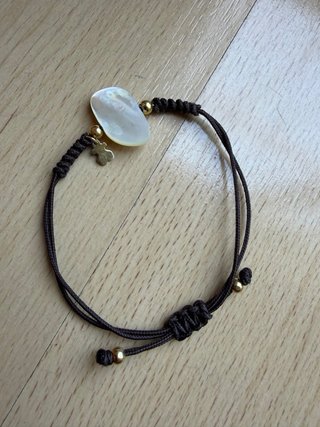 Pulsera Tous Nacar y Oso Bermeil