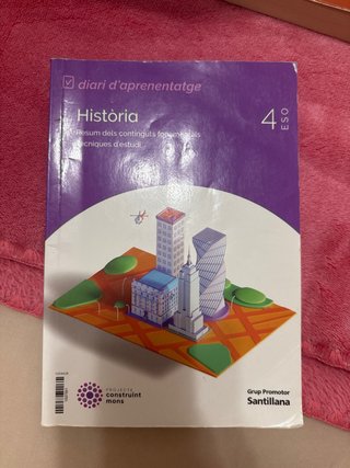 Libro Historia 4 ESO Santillana