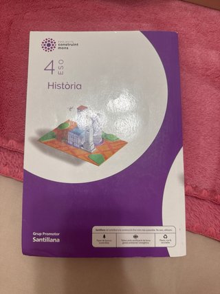 Libro Historia 4 ESO Santillana