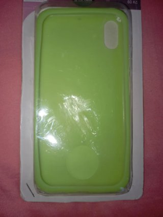 Funda iPhone X Verde Neón