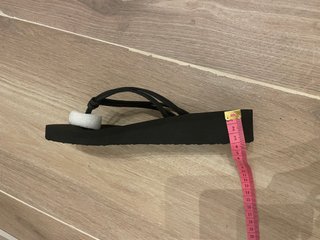 Sandalias cuña negras talla 39