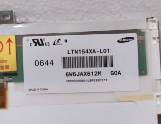 Recambio pantalla portátil LTN154XA-L01