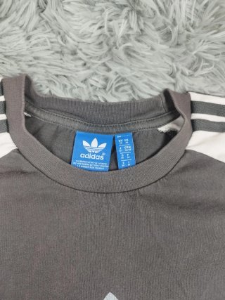 Camiseta Adidas Retro Gris Talla M