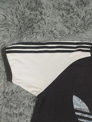 Camiseta Adidas Retro Gris Talla M