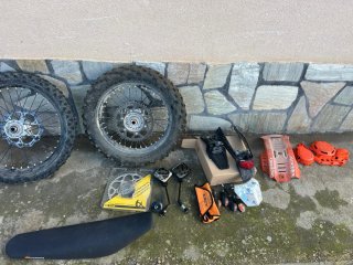 KTM EXC 450 F 2020 Naranja/Blanca