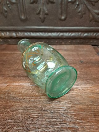 Botella de vidrio de uranio. 1900