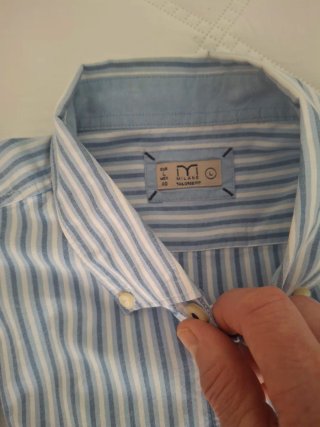 Lote 3 Camicie Uomo a Strisce e Quadri