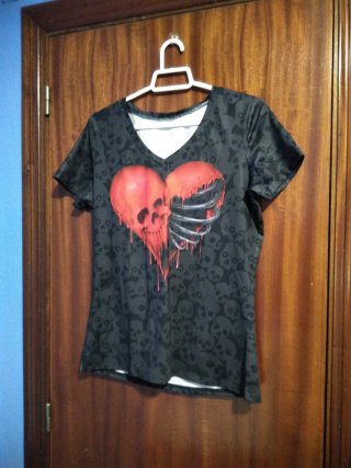 Camiseta Heavy Metal Talla S