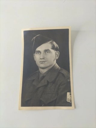 Fotografía Soldado II Guerra Mundial Original