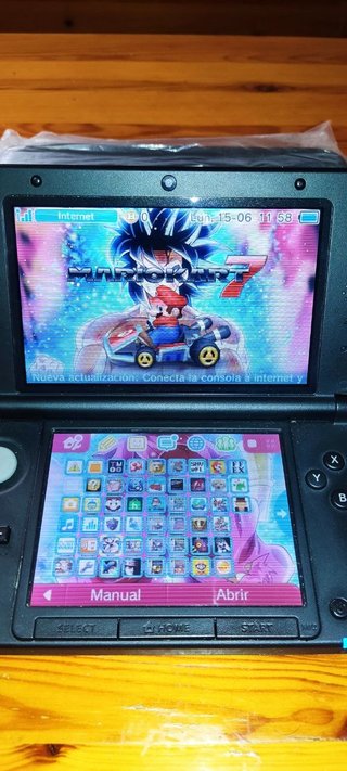 Nintendo 3DS XL Roja con Funda nueva