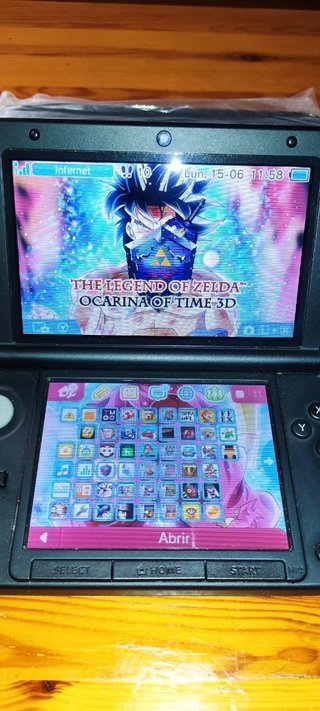Nintendo 3DS XL Roja con Funda nueva
