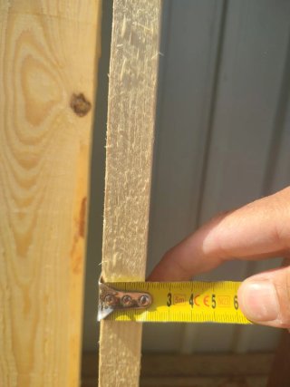 10 + 10 unidades de 2.39m/1.29m x 7.5cm x 2cm 15€