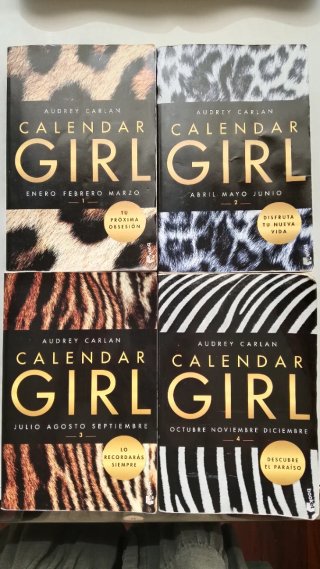 Colección libros Calendar Girl