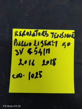 Regolatore Tensione Piaggio Liberty 50 3V