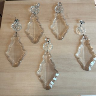 Lágrimas de cristal para lámparas
