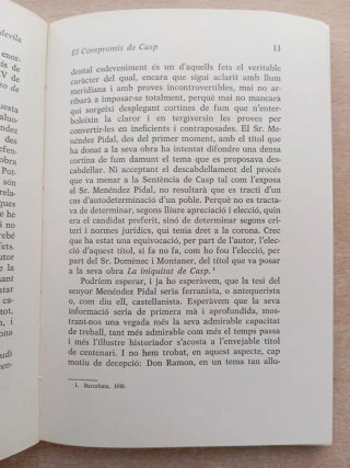 El Compromis de Casp. Ferran Soldevila.