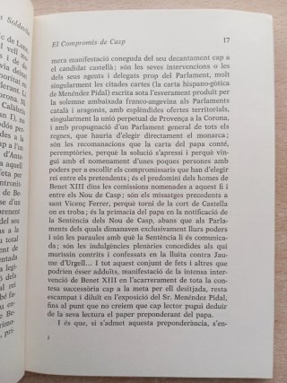 El Compromis de Casp. Ferran Soldevila.