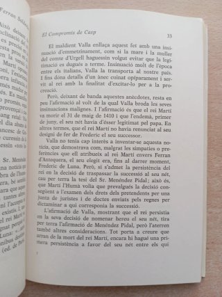 El Compromis de Casp. Ferran Soldevila.