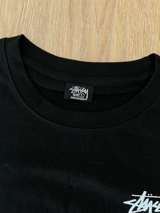Camiseta Stüssy Negra Bola 8