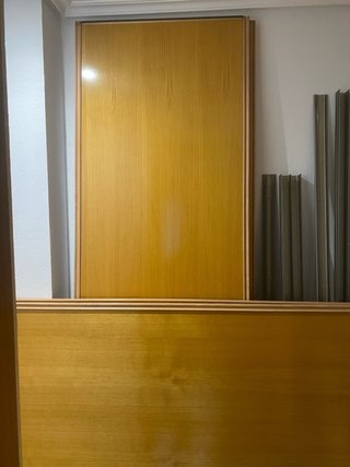 Puertas correderas armario madera