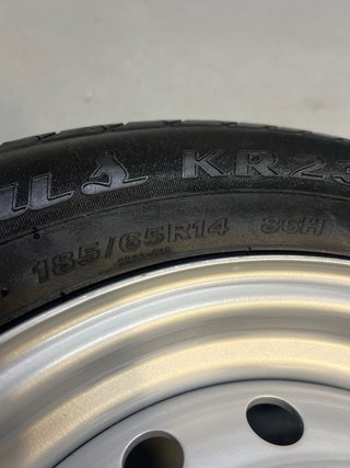 Rueda caravana 185/65R14 86H 5 tornillos