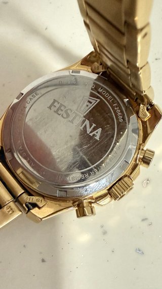 Reloj Festina Dorado Mujer